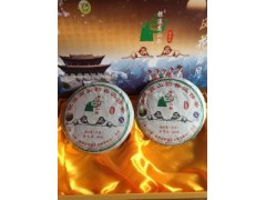 高山韻普洱茶大樹茶風花雪月雙餅禮盒圖1